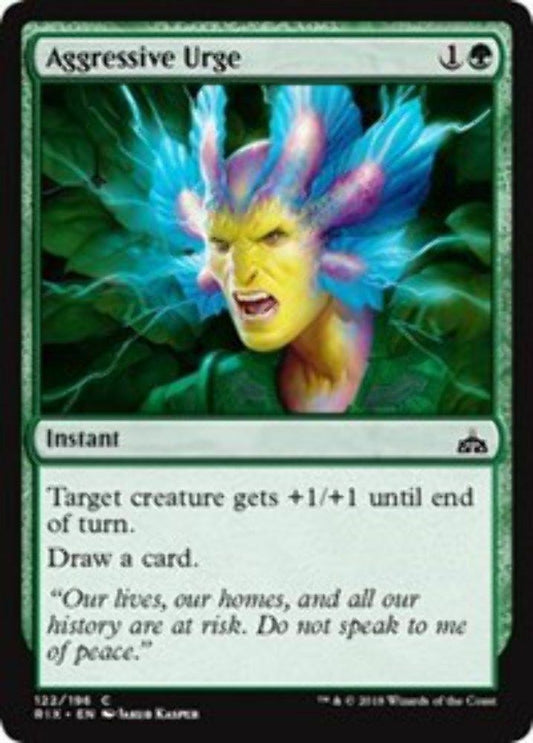 Aggressive Urge Rivals of Ixalan - MTG