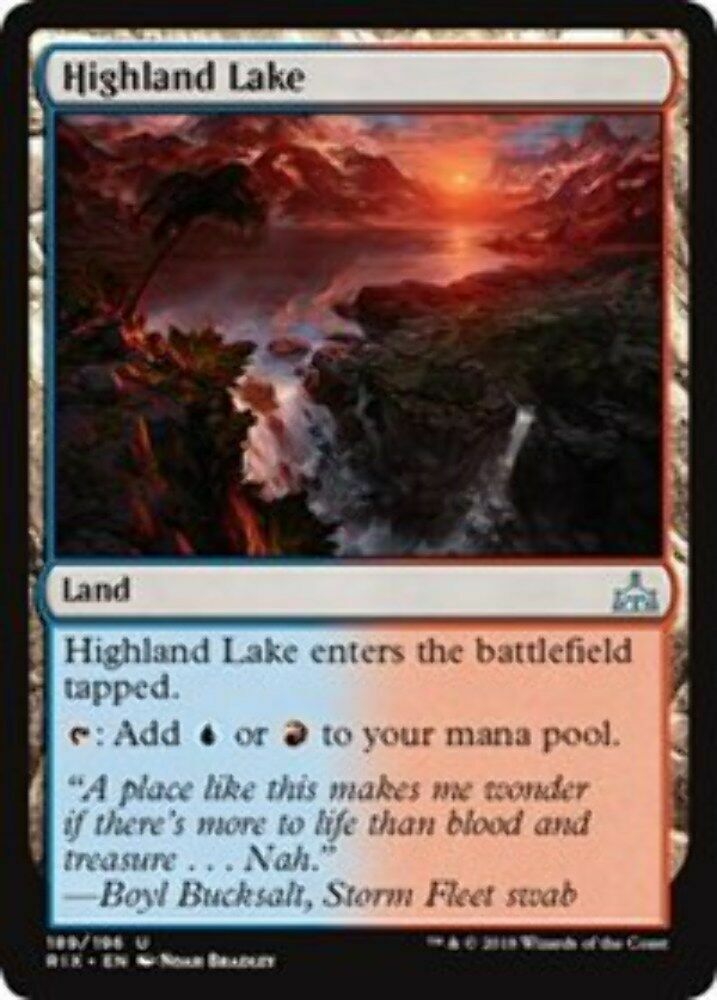 Highland Lake Rivals of Ixalan - MTG