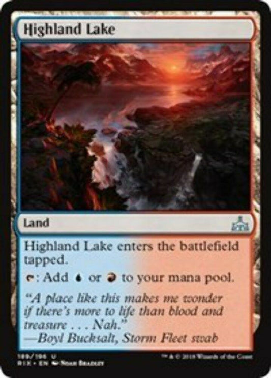 Highland Lake Rivals of Ixalan - MTG