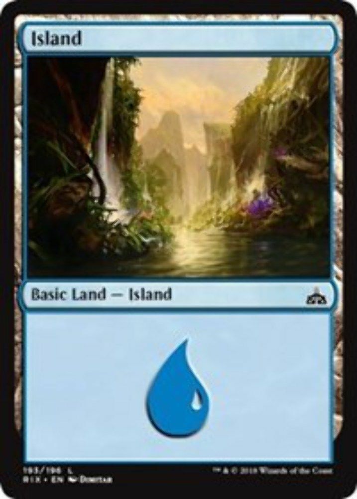 Island (193) Rivals of Ixalan - MTG