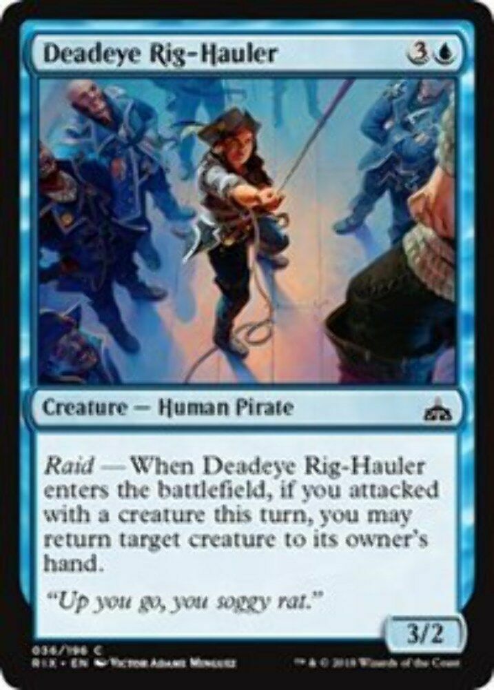 Deadeye Rig-Hauler Rivals of Ixalan - MTG