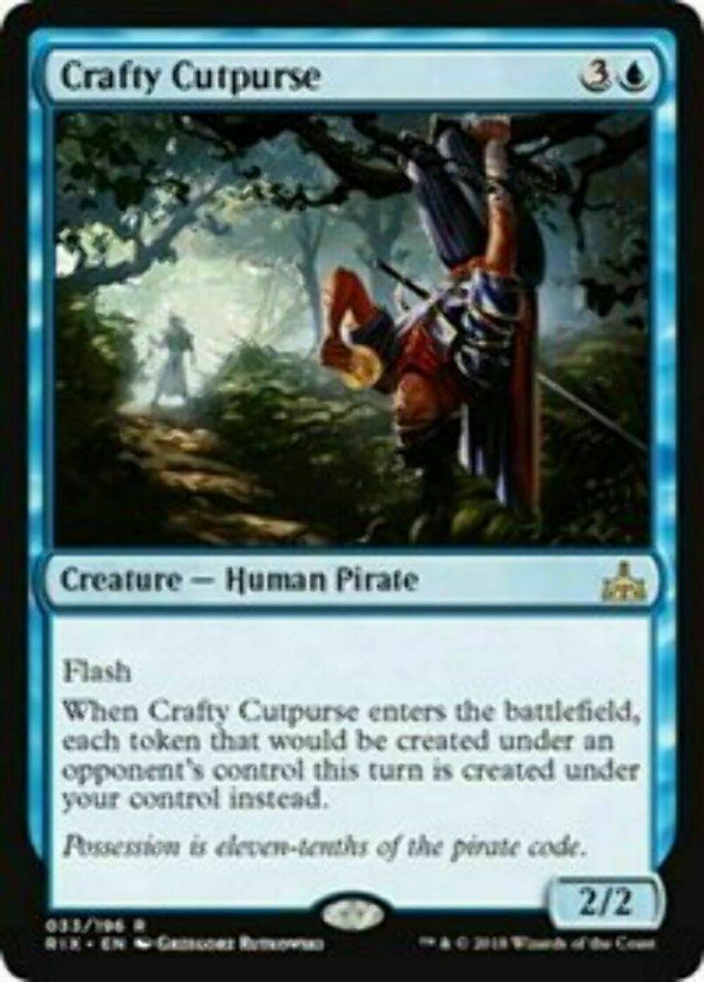 Crafty Cutpurse Rivals of Ixalan - MTG