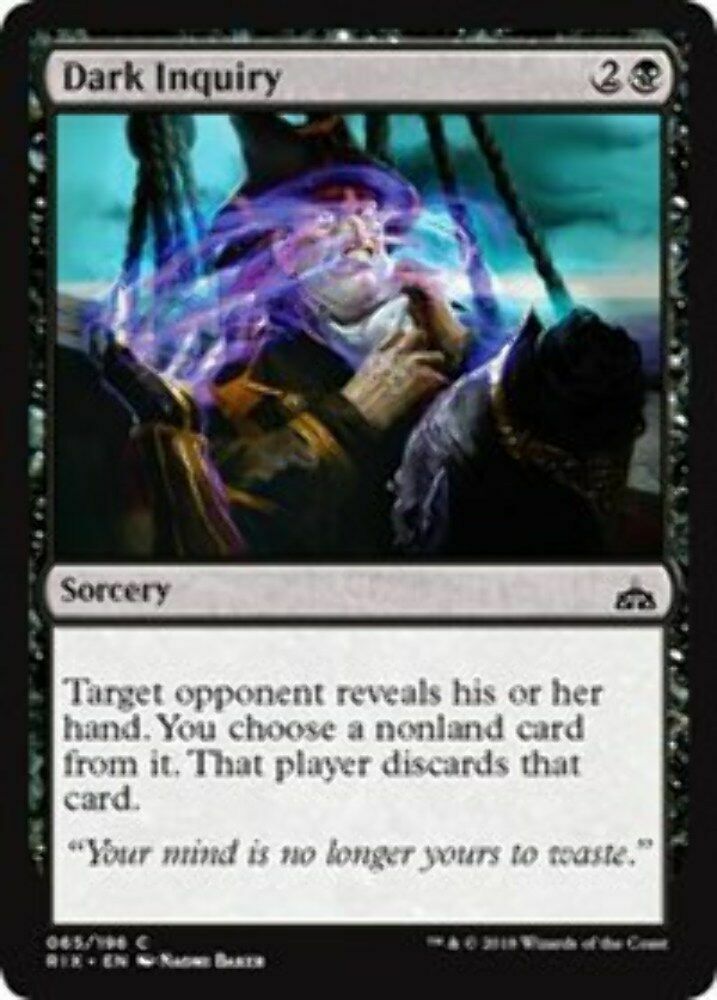 Dark Inquiry Rivals of Ixalan - MTG