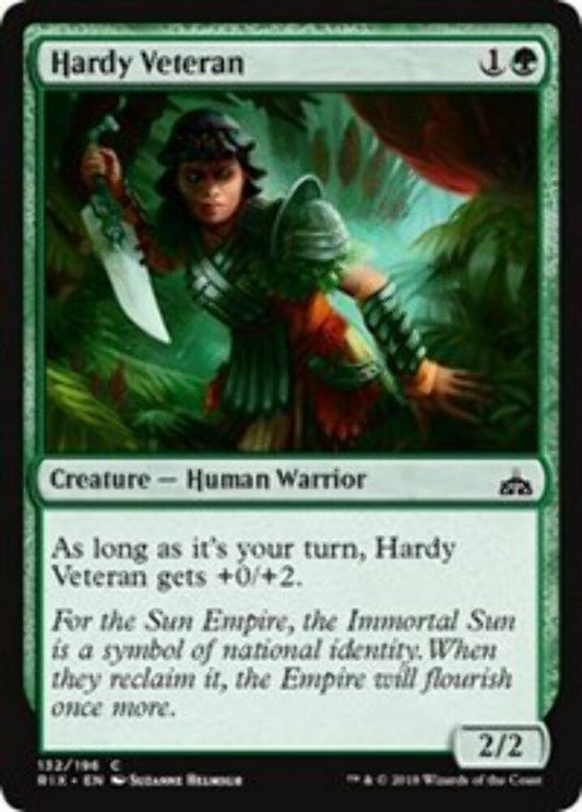Hardy Veteran Rivals of Ixalan - MTG