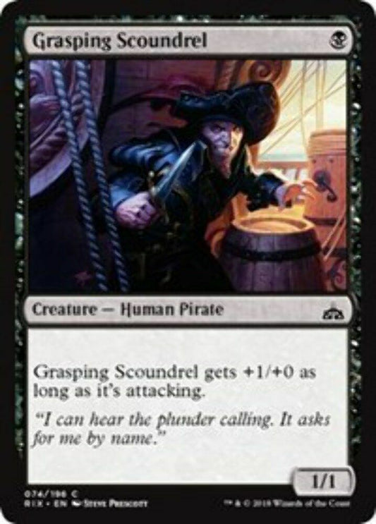 Grasping Scoundrel Rivals of Ixalan - MTG