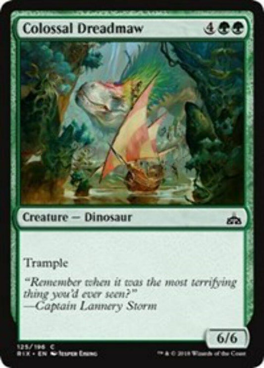 Colossal Dreadmaw Rivals of Ixalan - MTG