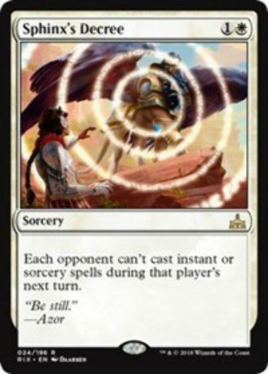 Sphinx's Decree Rivals of Ixalan - MTG