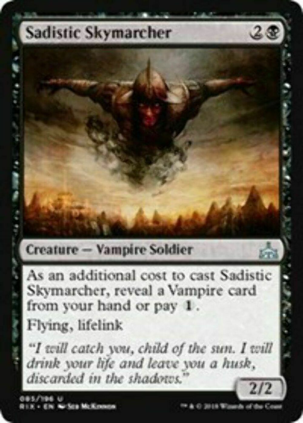 Sadistic Skymarcher Rivals of Ixalan - MTG