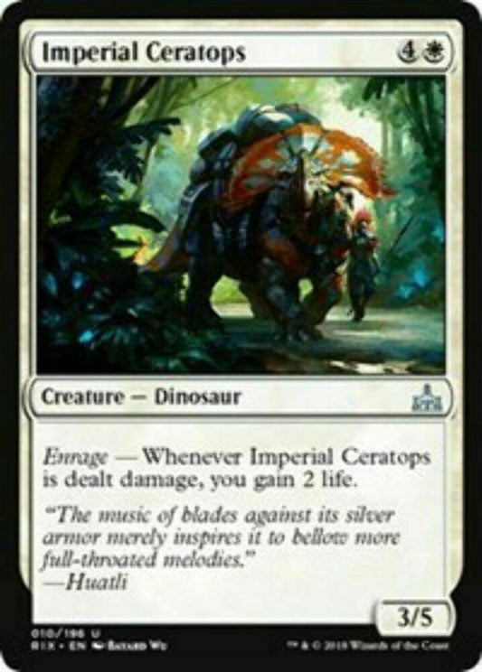 Imperial Ceratops Rivals of Ixalan - MTG