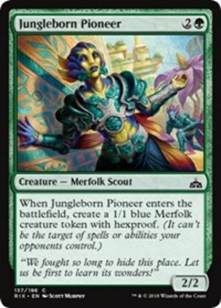 Jungleborn Pioneer Rivals of Ixalan - MTG