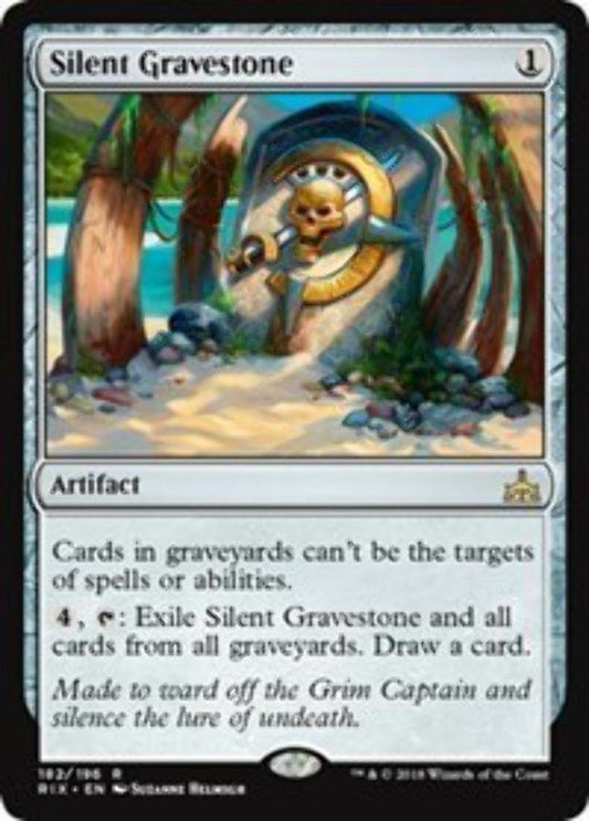 Silent Gravestone Rivals of Ixalan - MTG