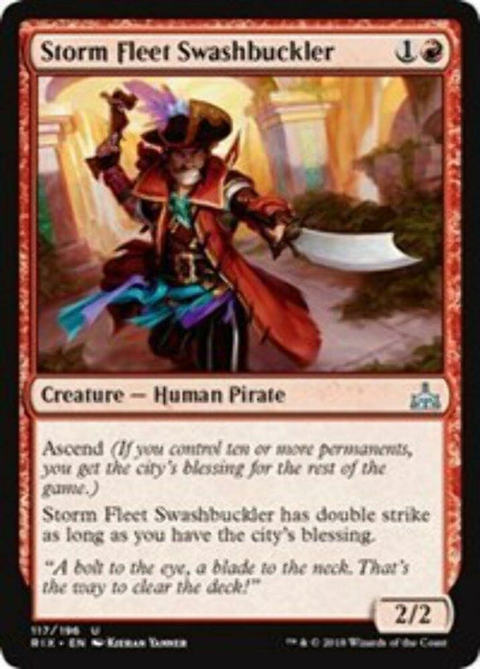 Storm Fleet Swashbuckler Rivals of Ixalan - MTG