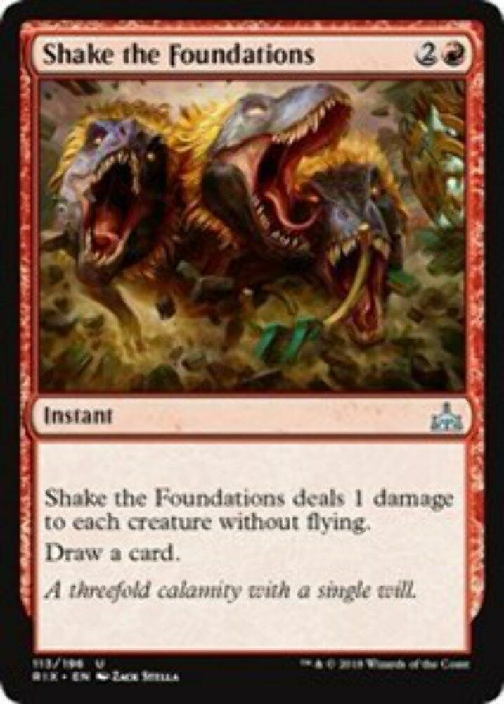 Shake the Foundations Rivals of Ixalan - MTG