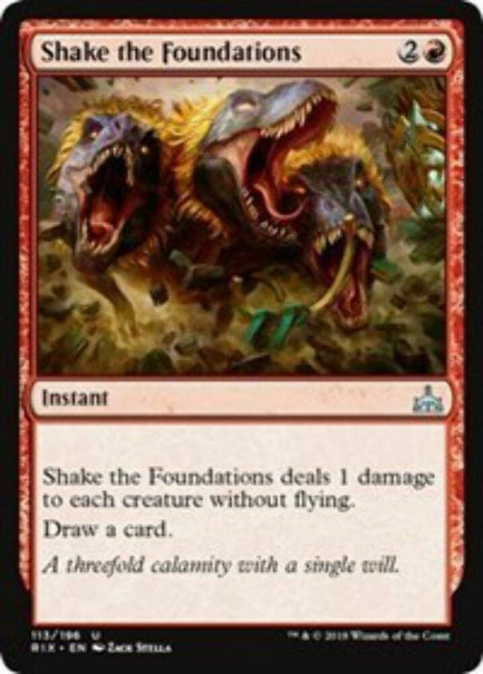Shake the Foundations Rivals of Ixalan - MTG