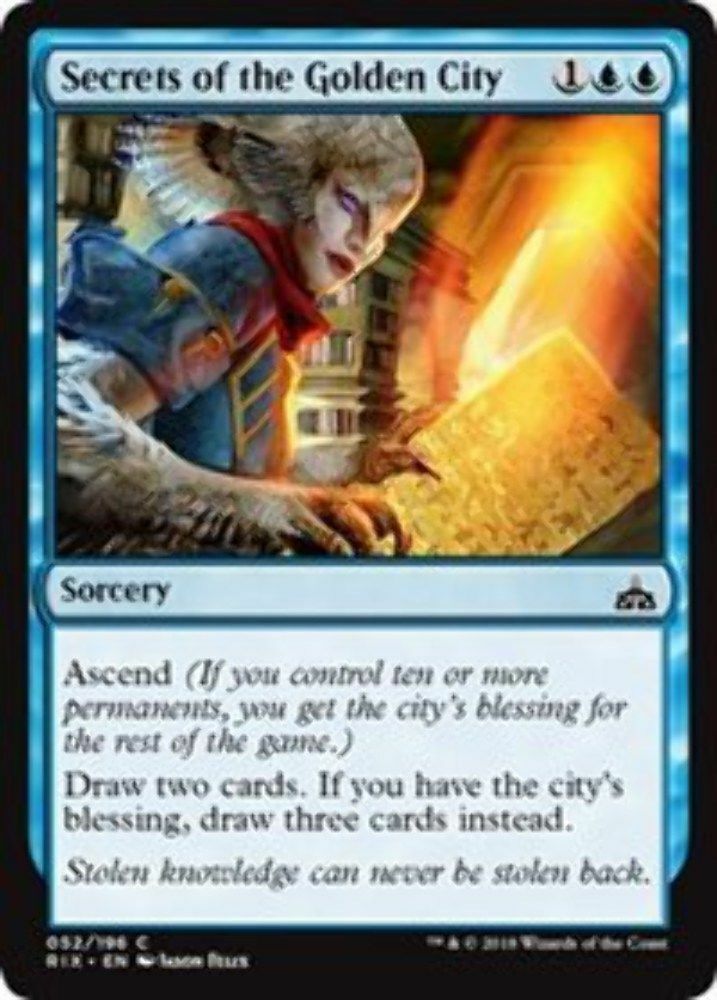 Secrets of the Golden City - Foil Rivals of Ixalan - MTG