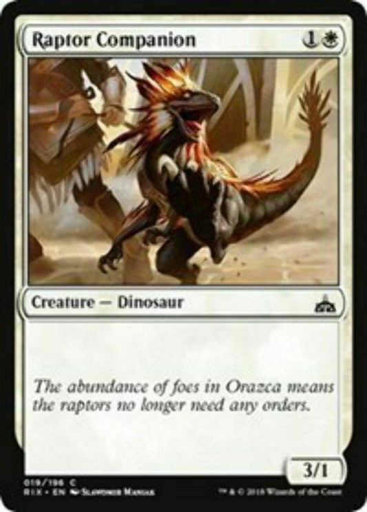 Raptor Companion Rivals of Ixalan - MTG