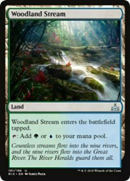 Woodland Stream Rivals of Ixalan - MTG
