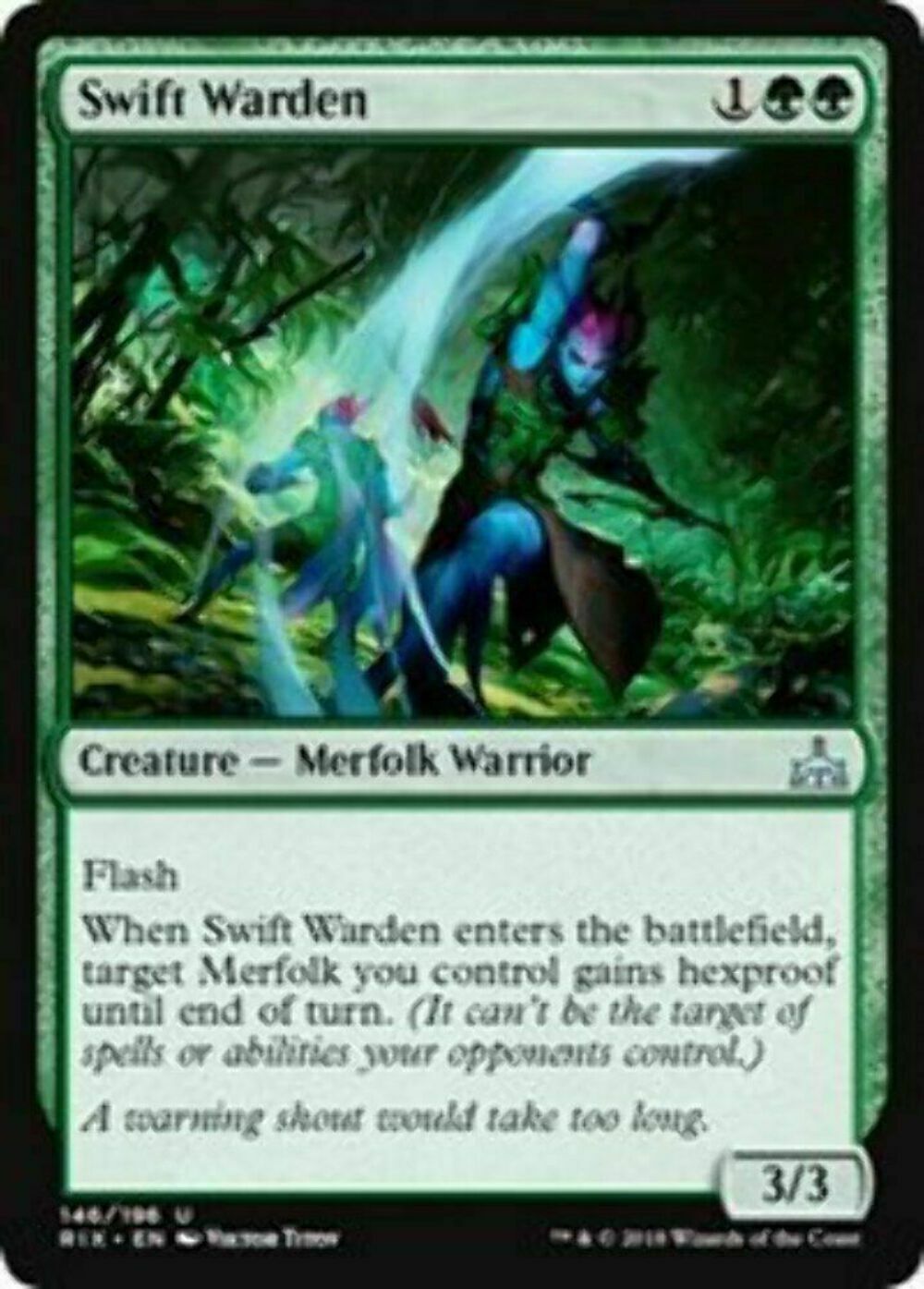 Swift Warden Rivals of Ixalan - MTG