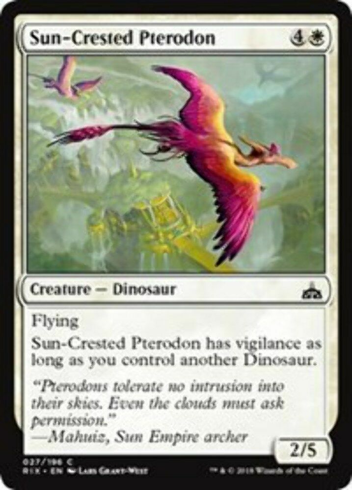 Sun-Crested Pterodon Rivals of Ixalan - MTG