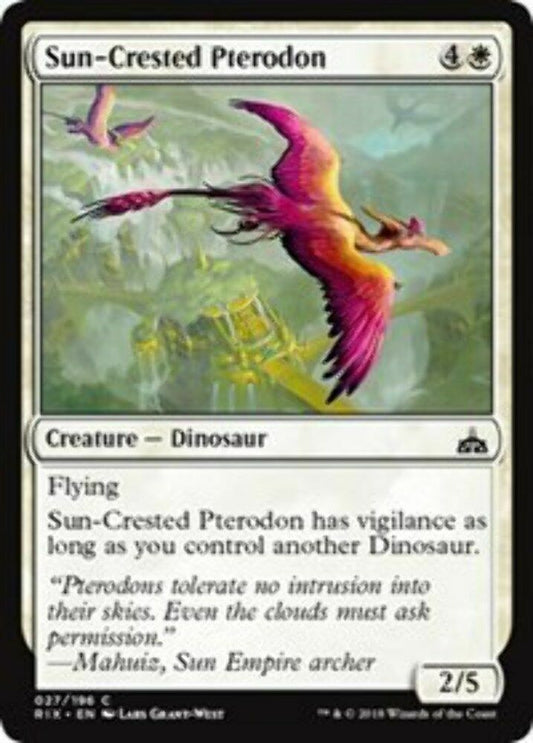 Sun-Crested Pterodon Rivals of Ixalan - MTG