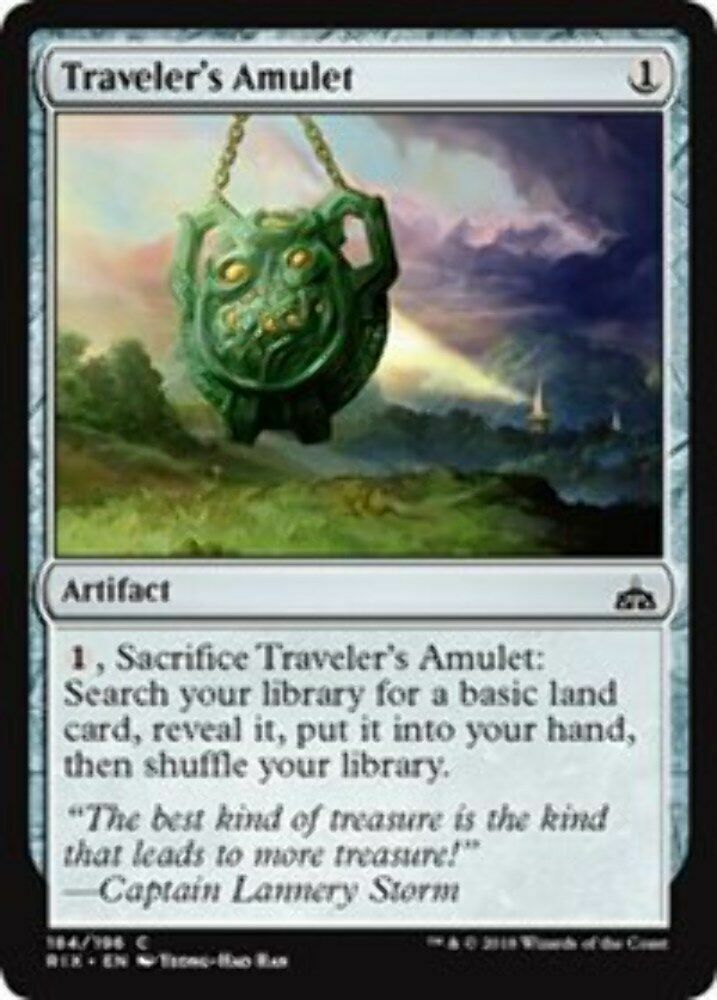 Traveler's Amulet Rivals of Ixalan - MTG