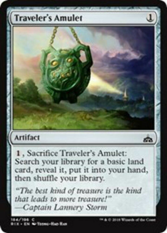 Traveler's Amulet Rivals of Ixalan - MTG