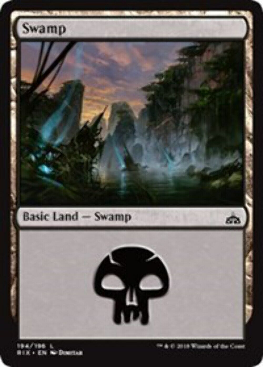 Swamp (194) Rivals of Ixalan - MTG