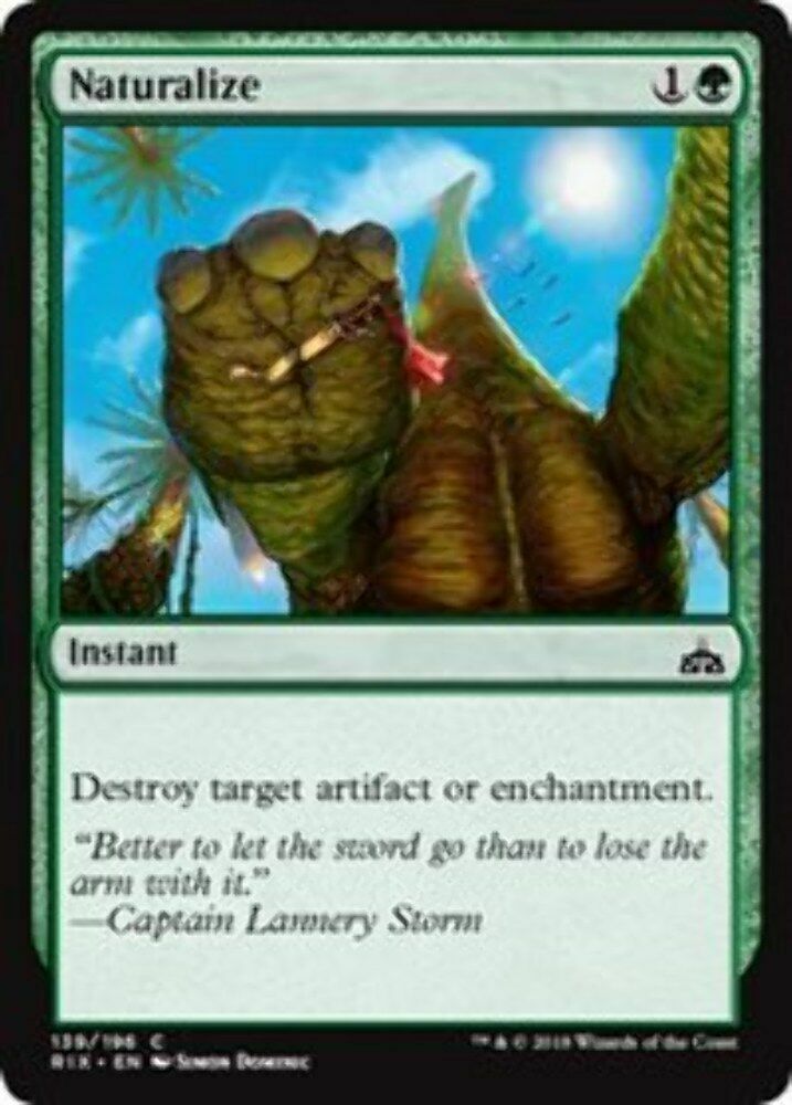 Naturalize Rivals of Ixalan - MTG