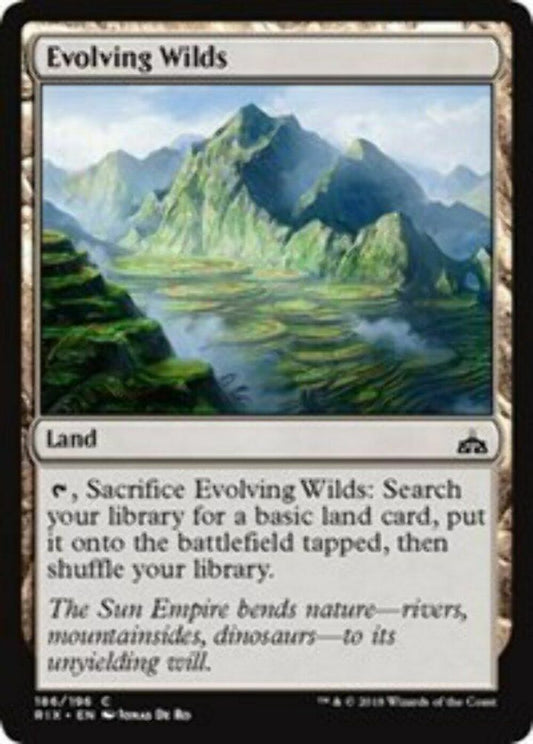 Evolving Wilds Rivals of Ixalan - MTG