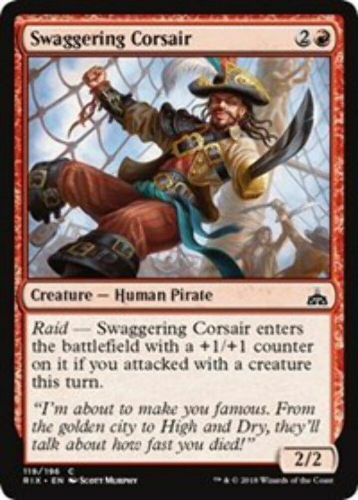 Swaggering Corsair Rivals of Ixalan - MTG
