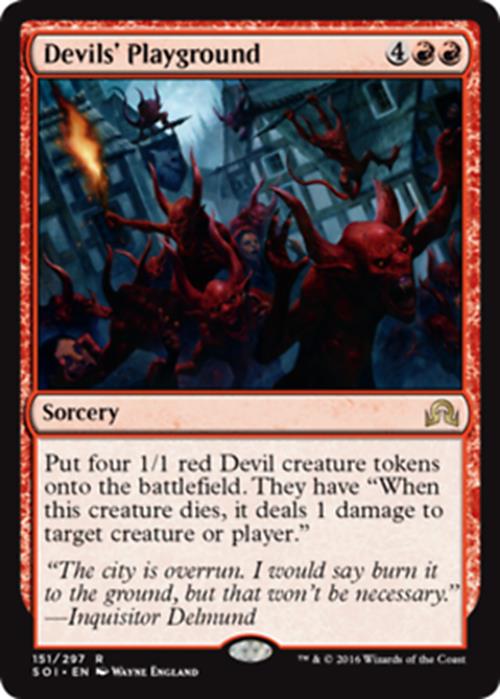 Devils' Playground Shadows Over Innistrad - MTG