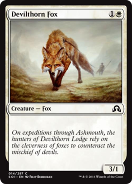 Devilthorn Fox Shadows Over Innistrad - MTG