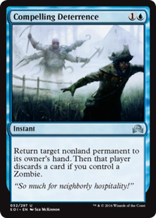 Compelling Deterrence Shadows Over Innistrad - MTG