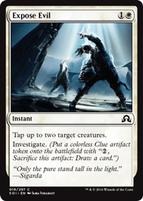 Expose Evil Shadows Over Innistrad - MTG