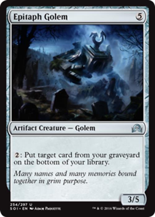 Epitaph Golem Shadows Over Innistrad - MTG