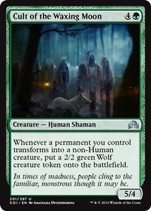 Cult of the Waxing Moon Shadows Over Innistrad - MTG