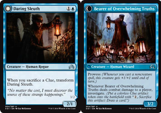 Daring Sleuth // Bearer of Overwhelming Truths - Foil Shadows Over Innistrad