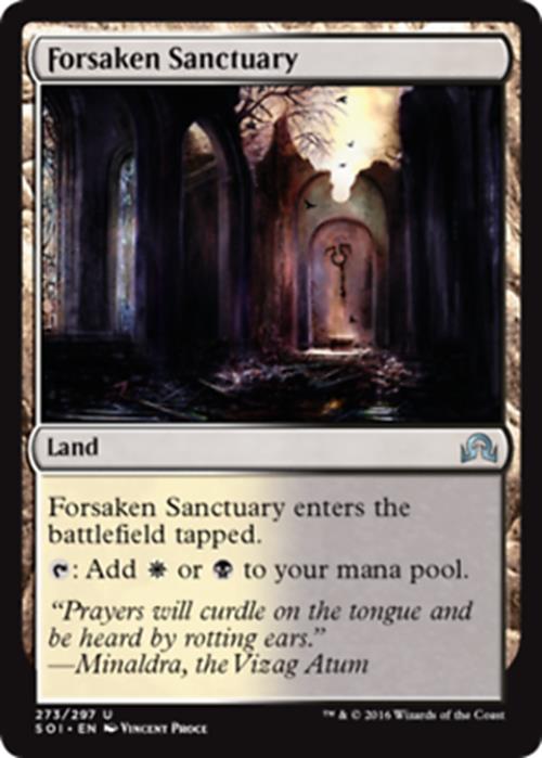 Forsaken Sanctuary Shadows Over Innistrad - MTG