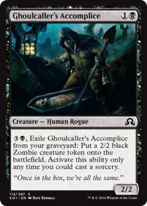 Ghoulcaller's Accomplice Shadows Over Innistrad - MTG