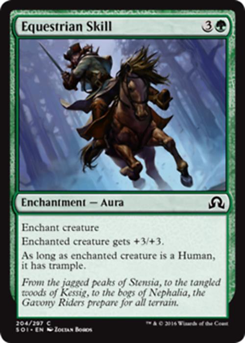 Equestrian Skill Shadows Over Innistrad - MTG
