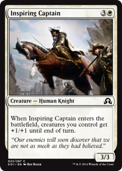 Inspiring Captain Shadows Over Innistrad - MTG