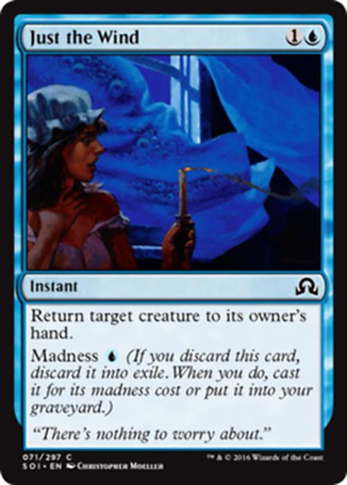 Just the Wind Shadows Over Innistrad - MTG