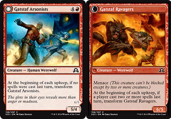 Gatstaf Arsonists // Gatstaf Ravagers Shadows Over Innistrad - MTG
