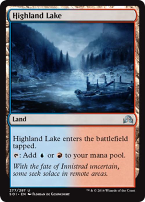 Highland Lake Shadows Over Innistrad - MTG