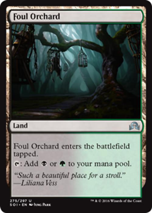 Foul Orchard Shadows Over Innistrad - MTG