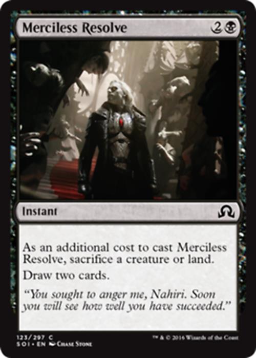 Merciless Resolve Shadows Over Innistrad - MTG