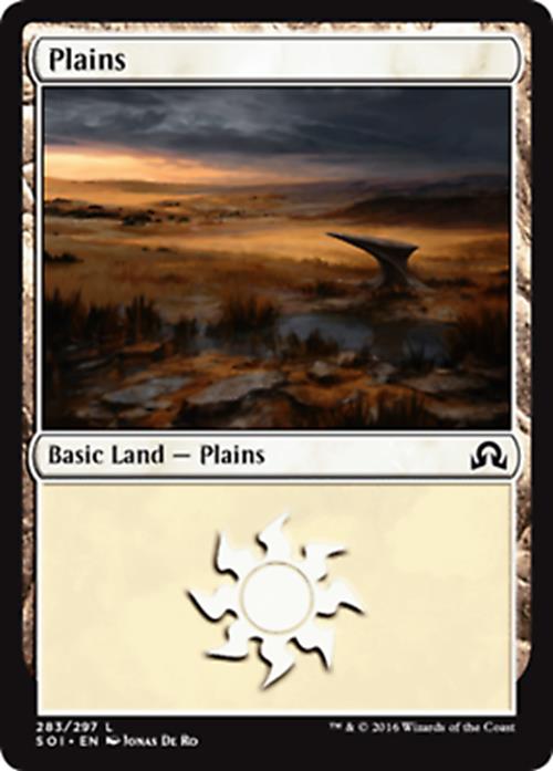 Plains (283) Shadows Over Innistrad - MTG