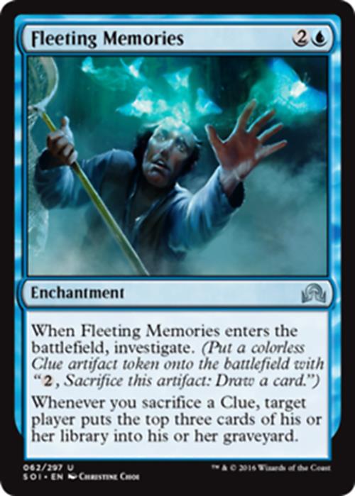 Fleeting Memories Shadows Over Innistrad - MTG