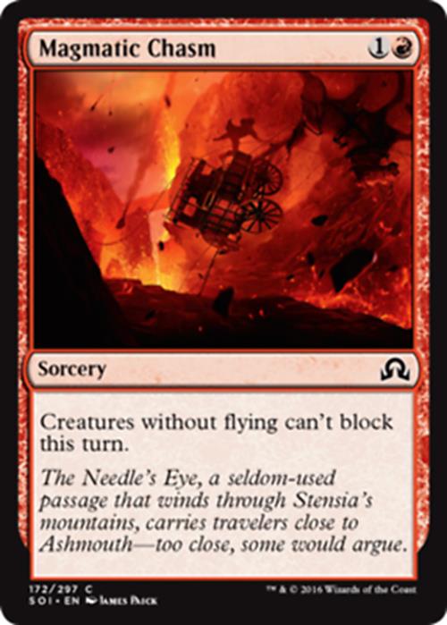 Magmatic Chasm Shadows Over Innistrad - MTG
