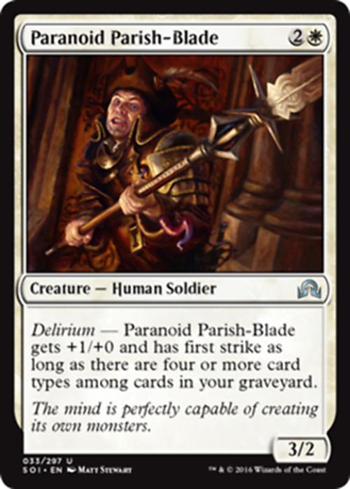 Paranoid Parish-Blade Shadows Over Innistrad - MTG